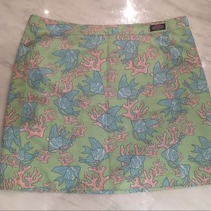 Vineyard Vines polyester wrap skirt